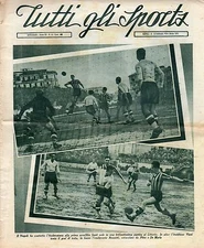 rivista TUTTI GLI SPORTS 1934 N�6 NAPOLI AMBROSIANA