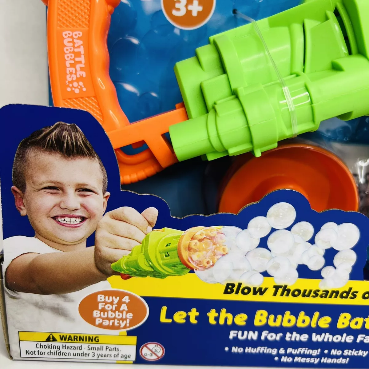 Gatling Bubble Blaster Toy for Kids