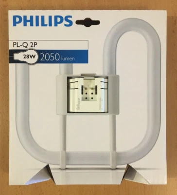 Tube Fluorescent Philips PL-Q 2P / 28w / 830 / 3000k / 2050 lumen - Photo 1/2