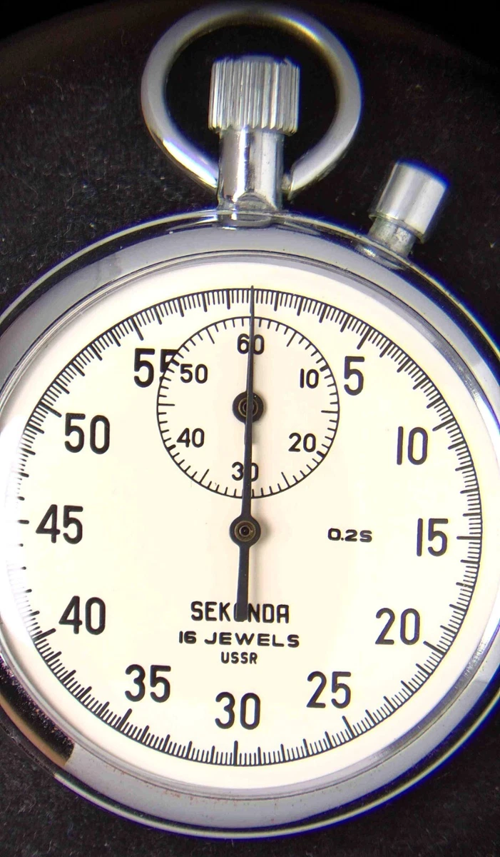 Reloj de bolsillo Sekonda URSS para hombre -- funcionando