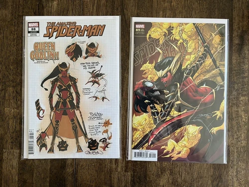 The Amazing Spider-man 88 And 89 (set of 2)  Gleason Cover Art, Marvel Comics