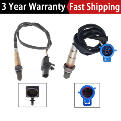 2PCS Oxygen Sensor Up+Downstream For 2014-16 Ford Transit Connect 1.6L L4 Turbo