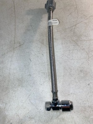 SharkBite Max Stainless 12'' Toilet Connector & Angle Valve, UR24656