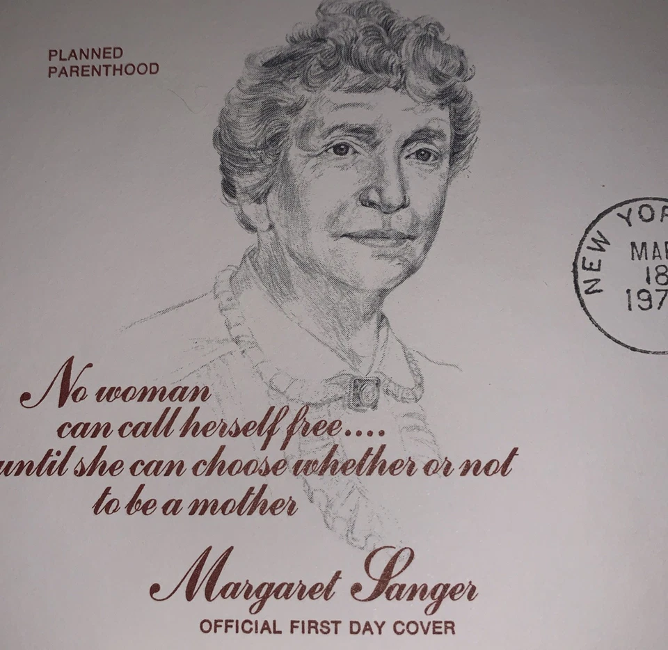 Planned Parenthood 1972 NY NY Family Planning FDC 1st Cachet Margret Sanger - Image 4 of 4
