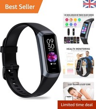 Advanced Health Monitor: Blood Oxygen & Heart Rate Tracker with AMOLED Screen