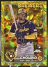 2024 Topps Chrome Series Sapphire Edition Rookie Jackson Chourio Gold /50 (RC)