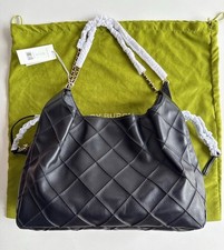 NWT TORY BURCH LARGE FLEMING TOTE BLACK 795