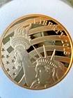 ✨ 2018 $25 STATUE OF LIBERTY COOK ISLANDS 1/2 OZ 24% PURE GOLD COIN (0.12 AGW)