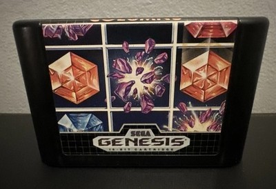 Sega Genesis Columns Cartridge 16-Bit Original Authentic Retro Video Game Tested