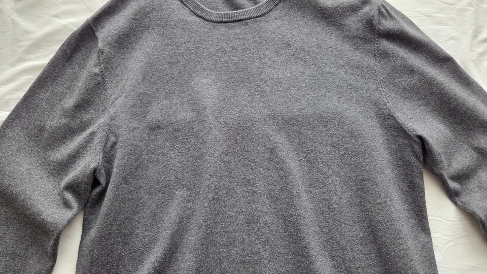 1 Pull homme SUPERDRY Gris taille XL slim fit 2025 val:80e - Photo 3/4