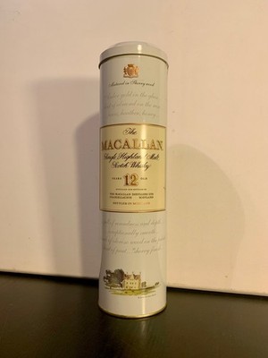 MACALLAN 12 J. Sherrycask - OLD tin tube- RARE