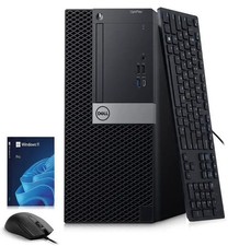 Dell OptiPlex 7060 Tower Desktop i5-8500 16GB RAM 256GB SSD W11 Professional