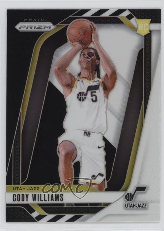 2024-25 Panini Prizm Black & White Prizm Cody Williams #232 7y2