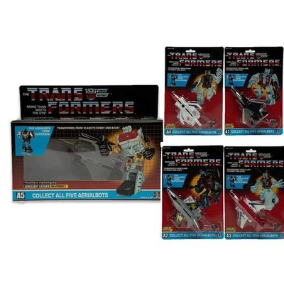 SALE Transformers G1 AERIALBOT LEADER SILVERBOLT SKYDIVE AIRRAID FIREFLIGHT SLIN