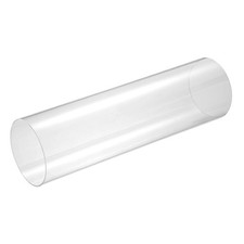 Clear Rigid Acrylic Pipe 95mm ID x 100mm OD 14" Round Clear Plastic Tube