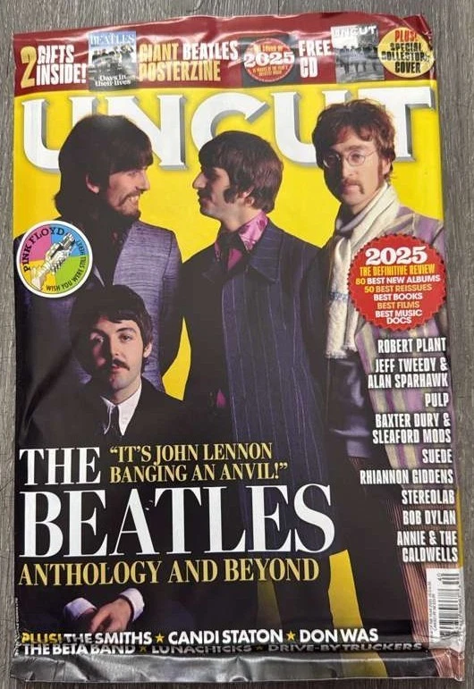 UNCUT MAGAZINE - UK - REVIEW OF THE YEAR 2025 - THE BEATLES - CD - BRAND NEW