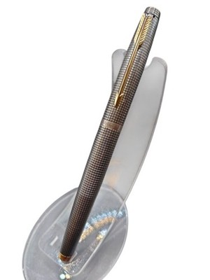 PARKER 75 Cisele Sterling Silver 14K F Fountain Pen