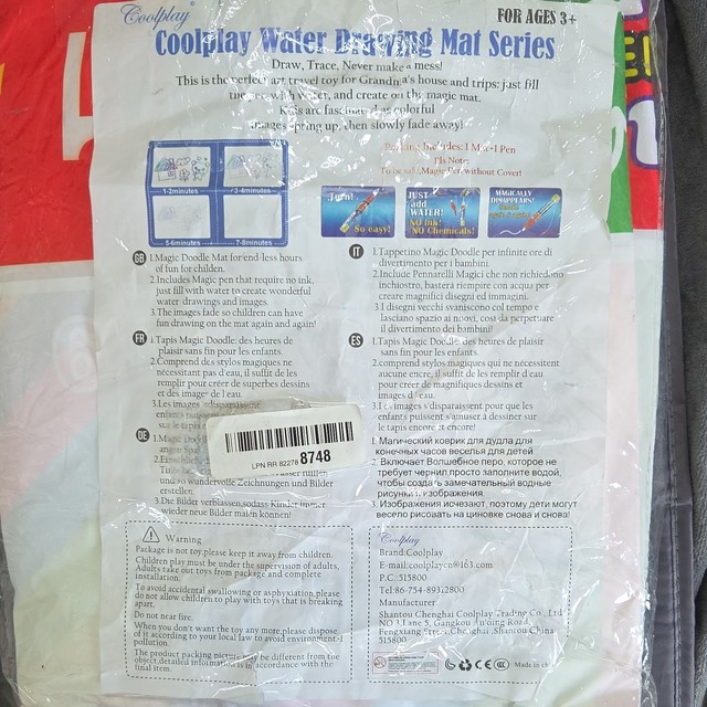 Coolplay Water Drawing Mat