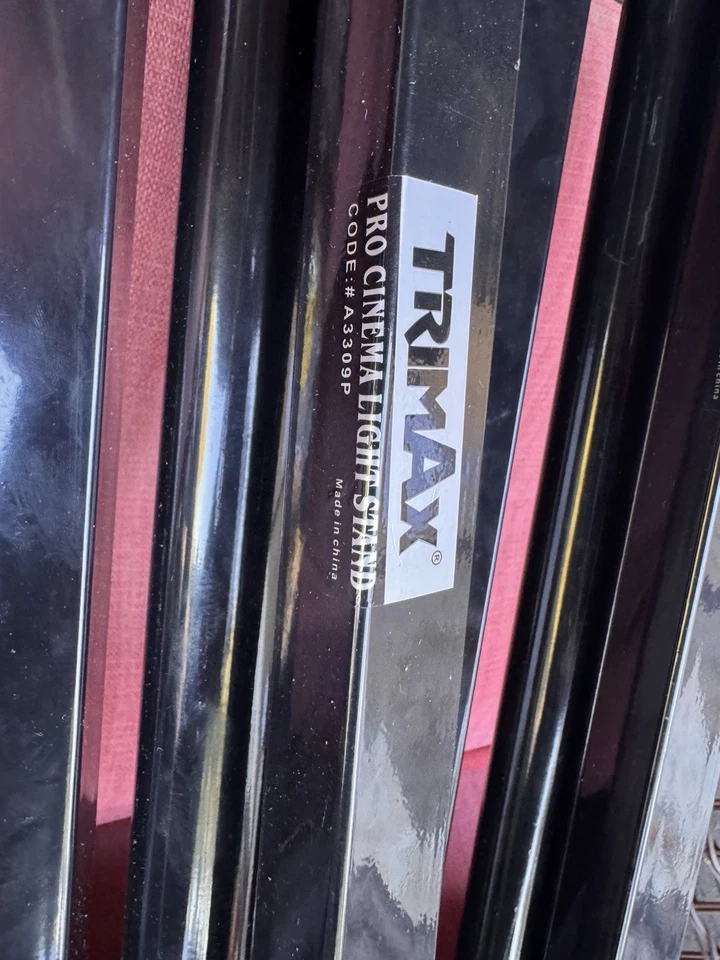 Trimax A-3309P Pro Cinema Light Stand Kit (2 Stands + Cross Bar + Carry Bag) - Image 2 of 3