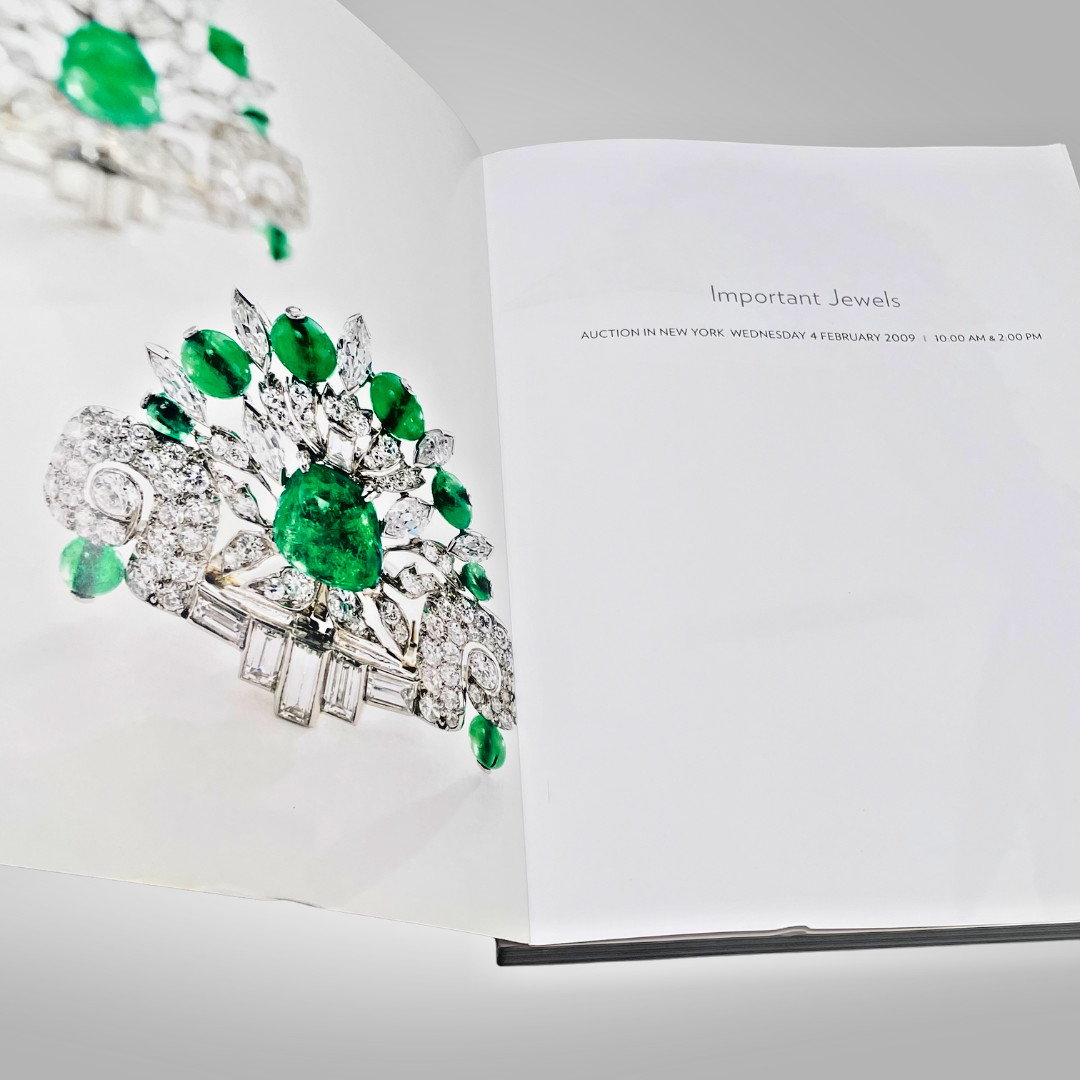 Sothebys Important Jewels Auction Catalog Feb 4 2009 New York Danielle Steel