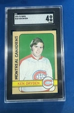 Ken Dryden 1972-73 Topps #160 SGC 4 🔥 Canadiens