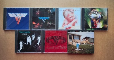 Van Halen CD Lot 8 CDs - VH1, VH2, 1984, F*C Knowledge, OU812, 5150, Live (2 CD)