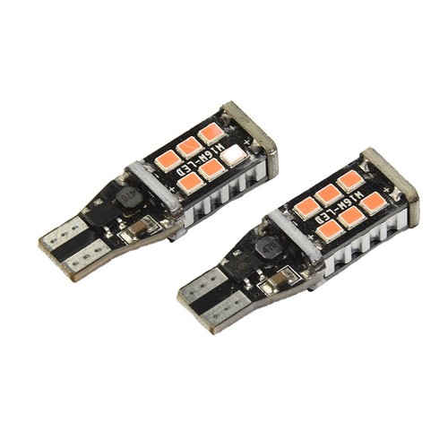 2* T15 921 912 CANBus Red LED Central High Level Parking Brake Light Bulb/;. - Picture 4 of 12