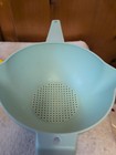 Set of 2 Vintage Tupperware Yellow & Mint Colanders Strainers — photo 9