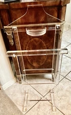 MCM Lucite gentleman’s Valet Acrylic RARE