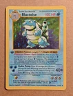 Pokemon Blastoise 1st Edition Shadowless Base Set Holo Thick Stamp 2/102