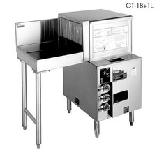 Glastender GT18+1R FronttoSide Rotary Glasswasher w/Right Drain Table