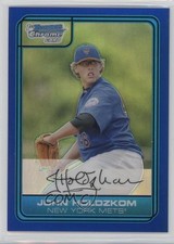 2006 Bowman Draft Chrome Picks Blue Refractor 103/199 John Holdzkom #DP21 2t9