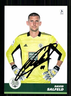 David Salfeld Autogrammkarte FC Homburg 2022-23 Original Signiert