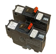 FPE Federal Pacific 40 Amp 1 Pole Circuit Breaker 120/240 VAC (Lot of 2)