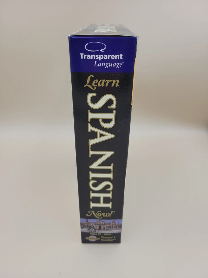Transparent Language Learn SPANISH Now Version 8 PC/MAC w/ Mic (CDs NEW SEALED) - Image 2 of 4