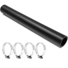 Gasoline Fuel Filler Hose with 4 Clamps - 1 1/2" ID, Reinforced Tank Hose 15...