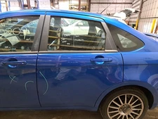 2011 Focus Left Driver Side Rear Door Assembly Color: Blue Sz
