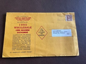 1950 Parkway Machine Corp - Wholesale Coin Machine Catalog - Baltimore MD