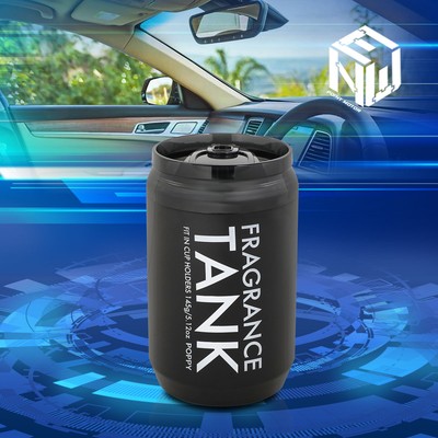 Diax White Musk Scent 145g Soda Can Cup Holder Gel Air Freshener