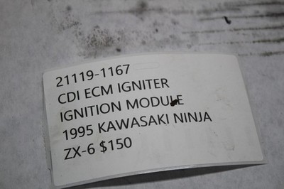21119-1167 CDI ECM IGNITER IGNITION MODULE 1995 KAWASAKI NINJA ZX