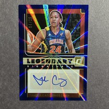 Tamika Catchings Auto /25 2025 Panini Donruss WNBA Blue Laser #LS-TC