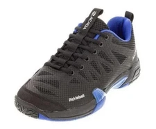 Pickleball Shoes Black Blue Men's Sz 11 - Women’s Sz 12.5 - ProShot II USA