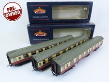 3x MK1 Coaches Crimson Cream Corr 39-027E Restaurant 39-252B OO Bachmann (Mar58)