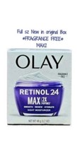 Olay Retinol 24 MAX  2-PEPTIDS Night Moisturizing Cream Full Sz New Original Box