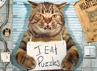 Puzzle (500 T.) Gangsterkatze (Eurographics) Neu/Ovp
