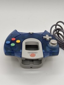 OEM Sega Dreamcast Clear Aqua Blue Controller ONLY  HKT-7700 Tested Working!!!