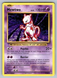 Mewtwo 51/108 XY Evolutions Rare