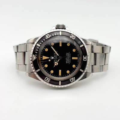 1971 Rolex Submariner No Date 5512 Feet First Dial