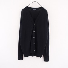 JOHN SMEDLEY Wool Knit V-Neck Cardigan Size M