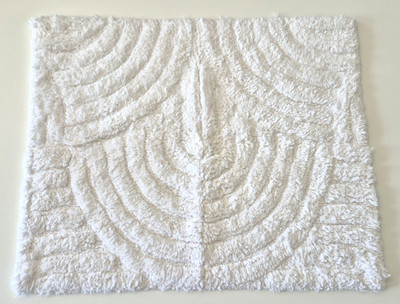 My Home JUNA Weiß 40 x 50 cm Badvorleger Rechteckig WC-Vorlegen (6515)